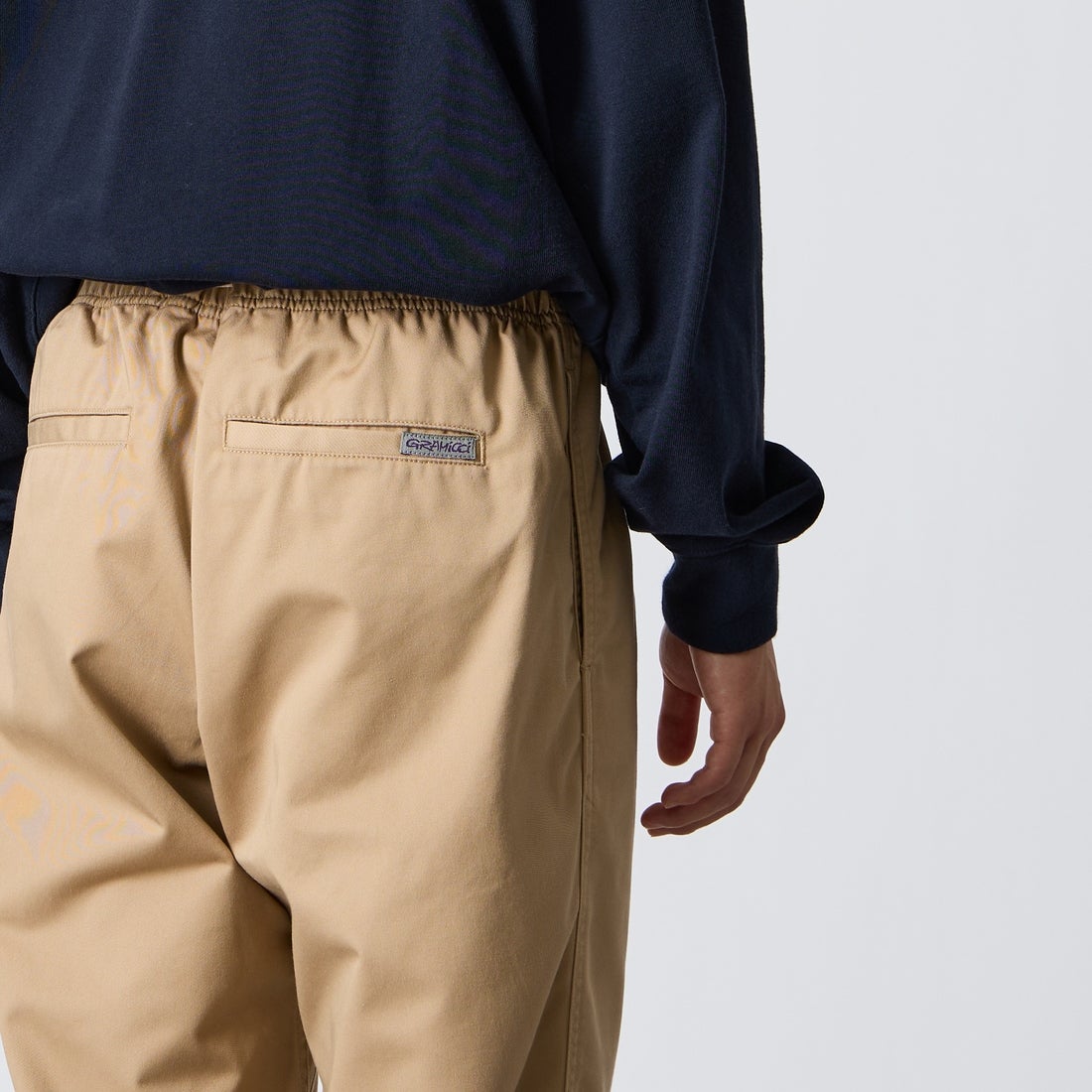 GRAMiCCi [グラミチ] 別注 T/C エブリデイパンツ [GMP6-F1025-JF] CHINO &&モデル身長：175cm 着用サイズ：L&&