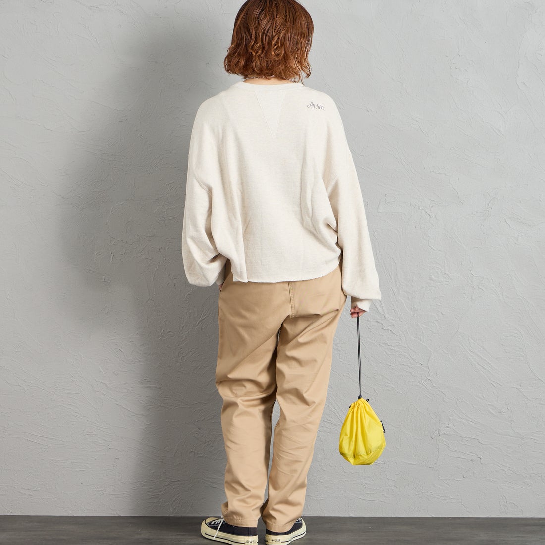 GRAMiCCi [グラミチ] 別注 T/C エブリデイパンツ [GMP6-F1025-JF] CHINO &&モデル身長：158cm 着用サイズ：S&&