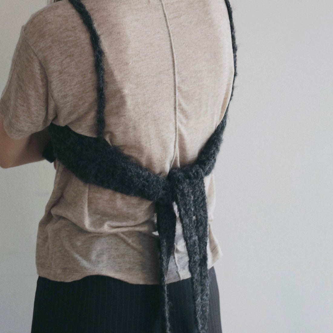 anuke [アンヌーク] クロシェニットビスチェ [62620510] C/GRY