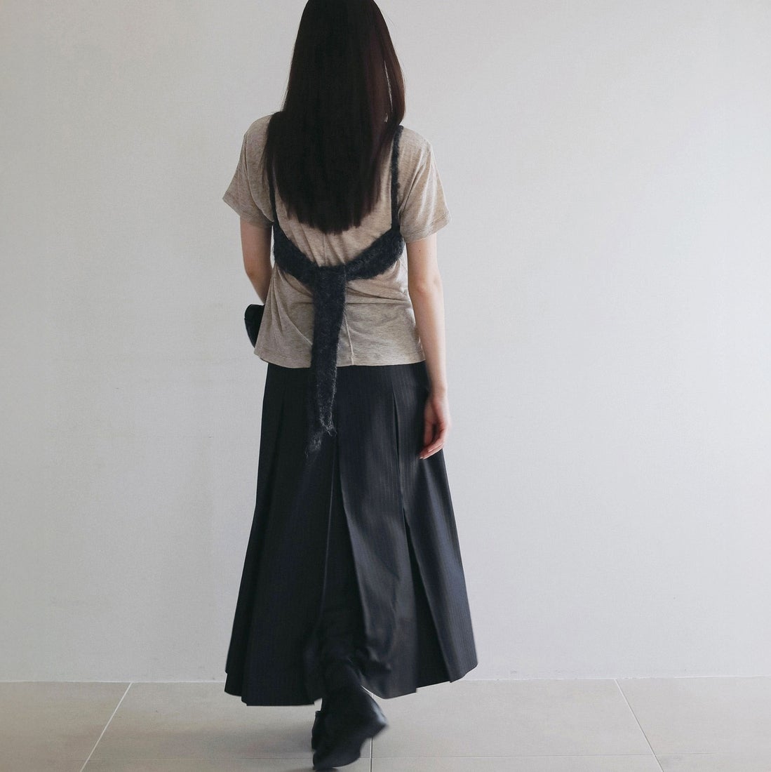 anuke [アンヌーク] クロシェニットビスチェ [62620510] C/GRY