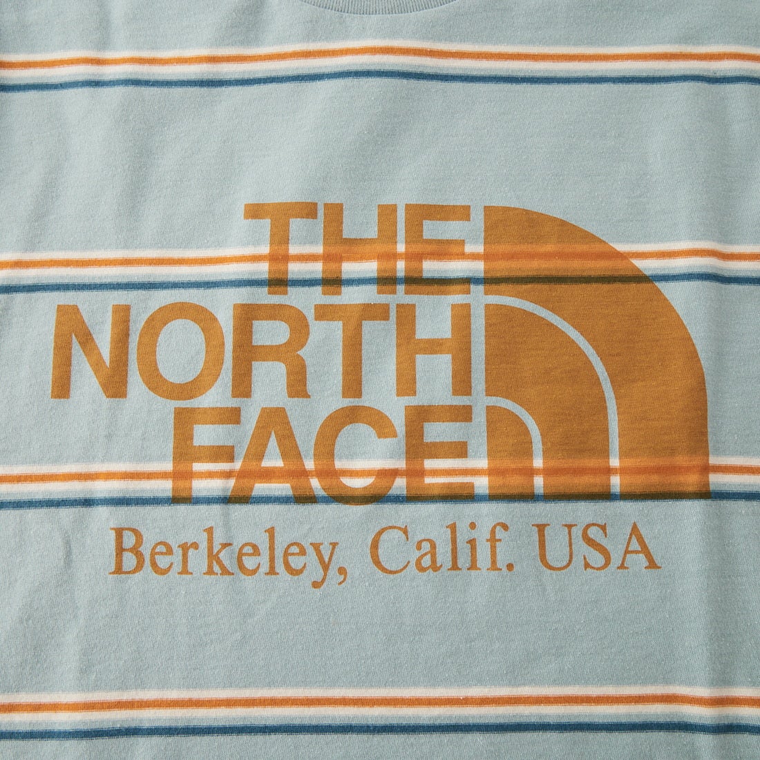 THE NORTH FACE PURPLE LABEL [ザ ノースフェイス パープルレーベル] フィールド ロングスリーブ ストライプTシャツ [N26FT034] SX SAX