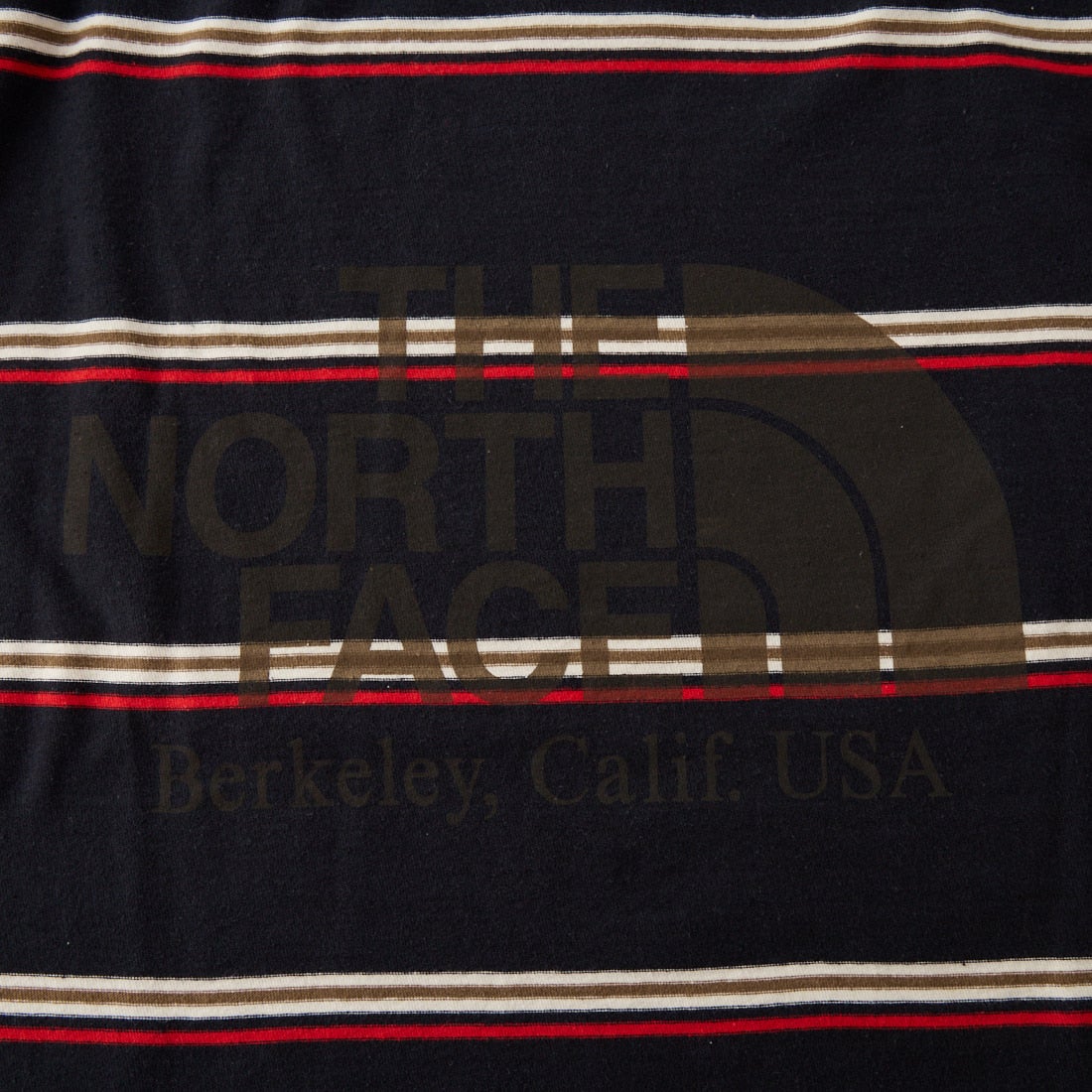THE NORTH FACE PURPLE LABEL [ザ ノースフェイス パープルレーベル] フィールド ロングスリーブ ストライプTシャツ [N26FT034] K BLACK