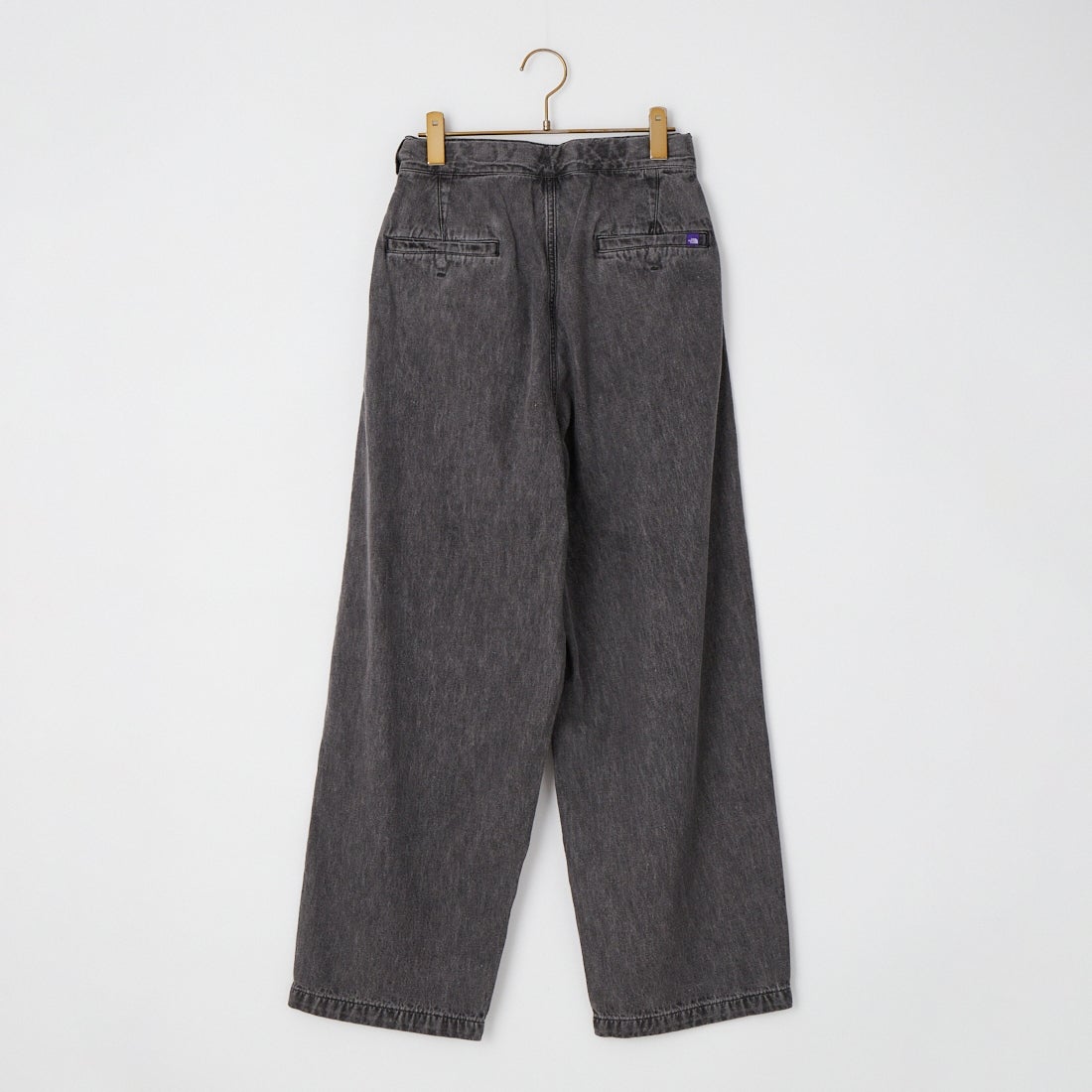 THE NORTH FACE PURPLE LABEL [ザ ノースフェイス パープルレーベル] リネンコットンデニム フィールドラップパンツ [N26FC030] H GRAY