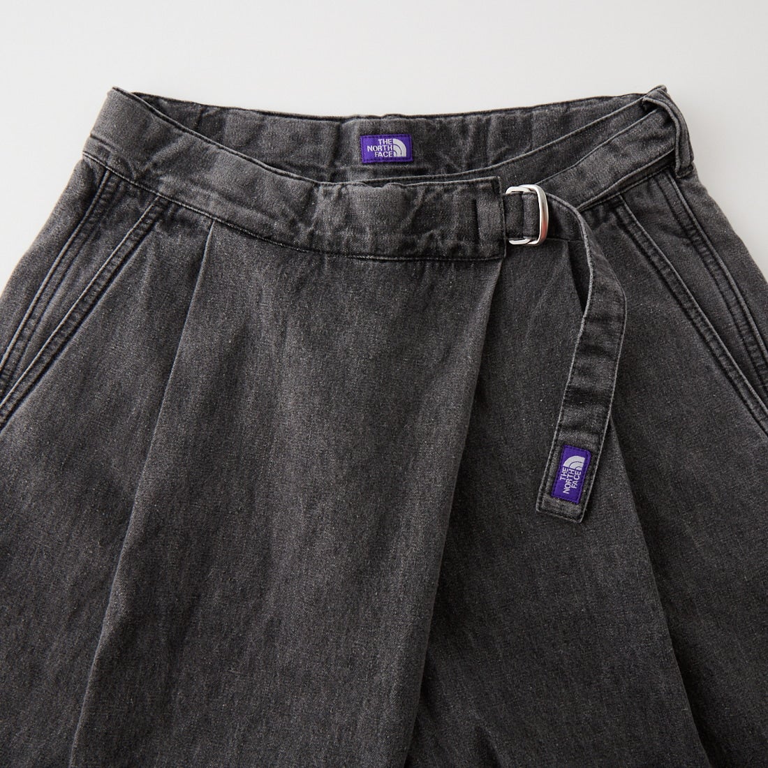 THE NORTH FACE PURPLE LABEL [ザ ノースフェイス パープルレーベル] リネンコットンデニム フィールドラップパンツ [N26FC030] H GRAY