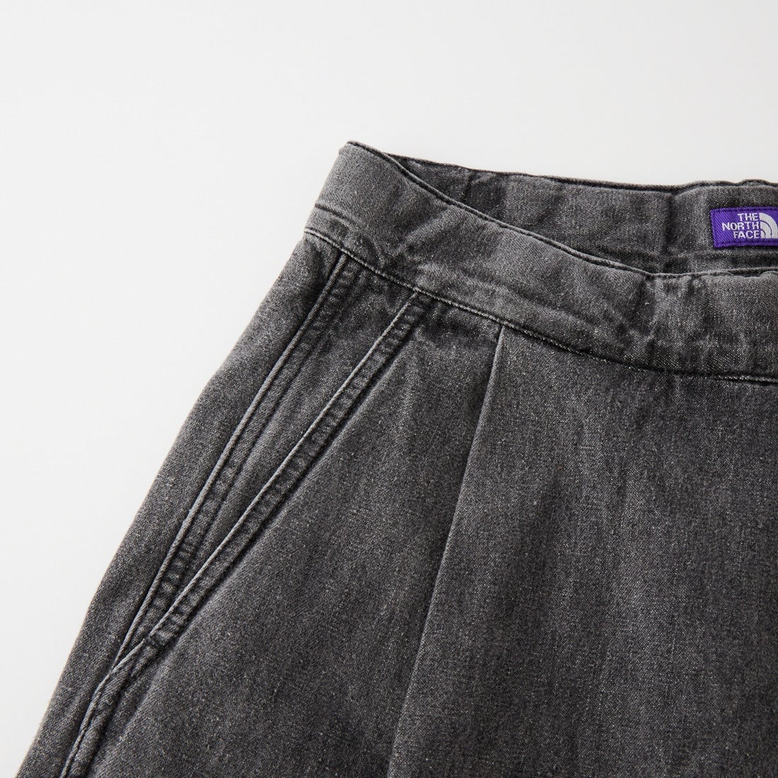 THE NORTH FACE PURPLE LABEL [ザ ノースフェイス パープルレーベル] リネンコットンデニム フィールドラップパンツ [N26FC030] H GRAY