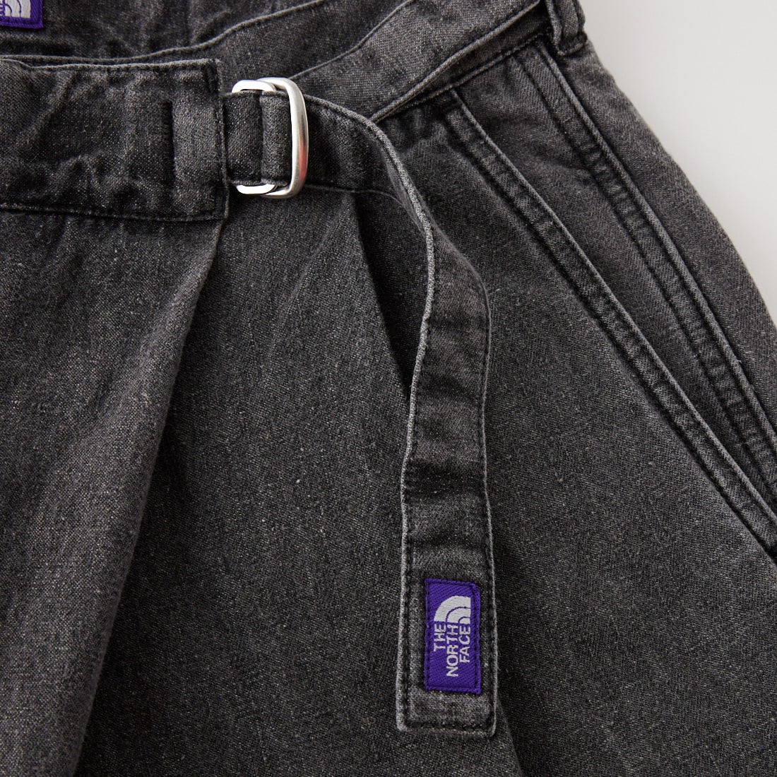 THE NORTH FACE PURPLE LABEL [ザ ノースフェイス パープルレーベル] リネンコットンデニム フィールドラップパンツ [N26FC030] H GRAY