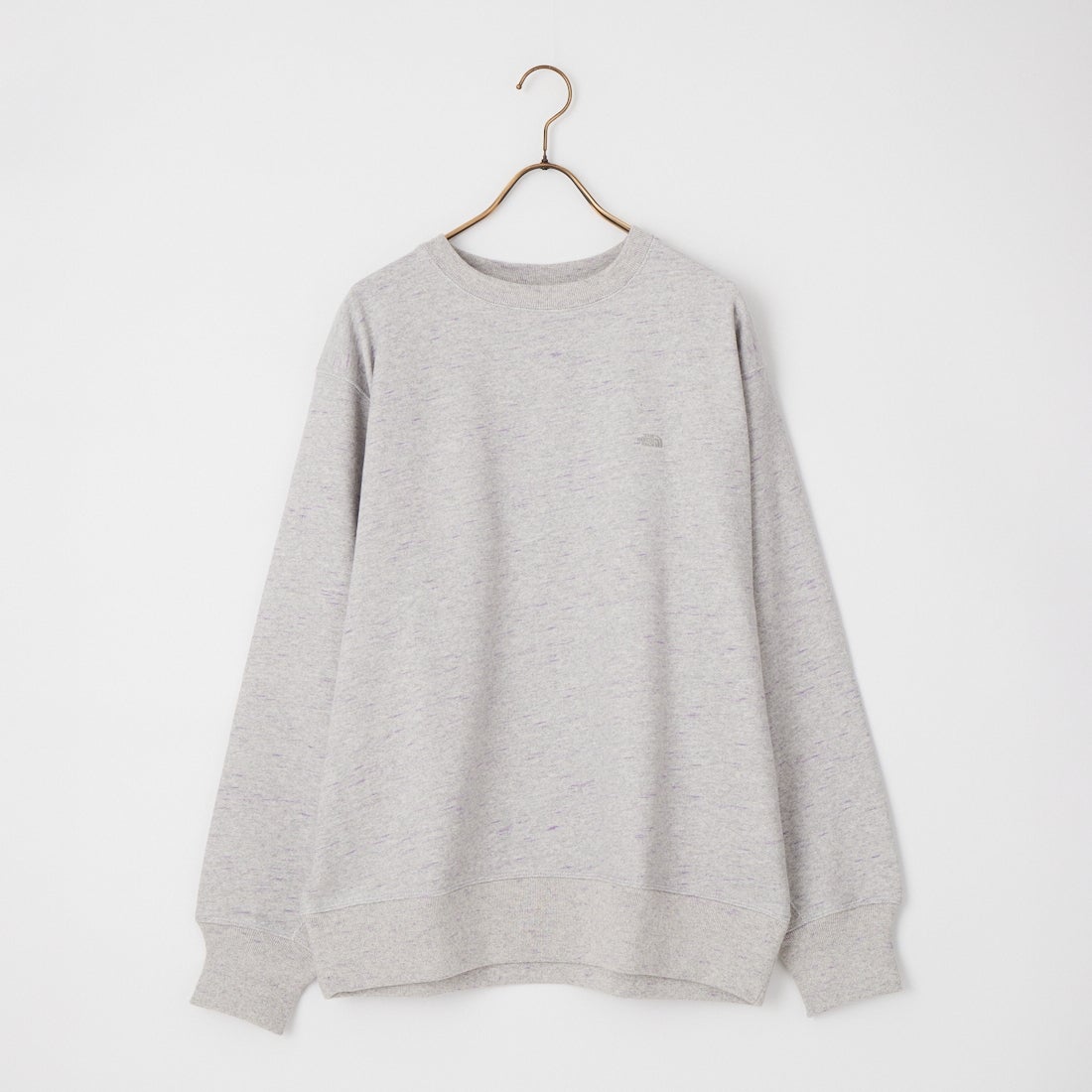 THE NORTH FACE PURPLE LABEL [ザ ノースフェイス パープルレーベル] フィールド クルーネック スウェットシャツ [N26SH059] Z MIX GRAY