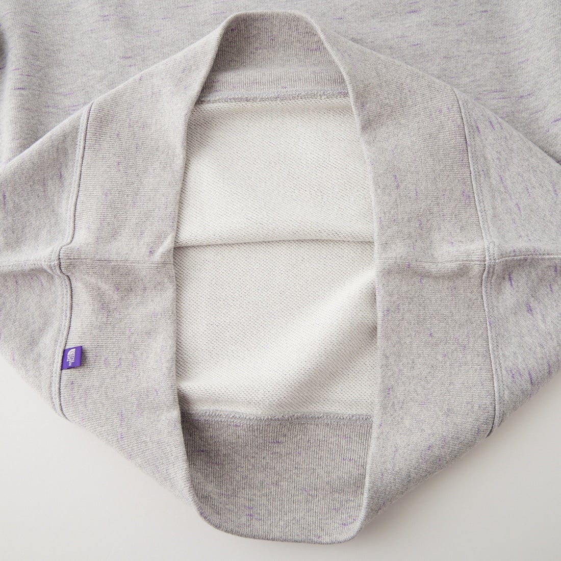 THE NORTH FACE PURPLE LABEL [ザ ノースフェイス パープルレーベル] フィールド クルーネック スウェットシャツ [N26SH059] Z MIX GRAY