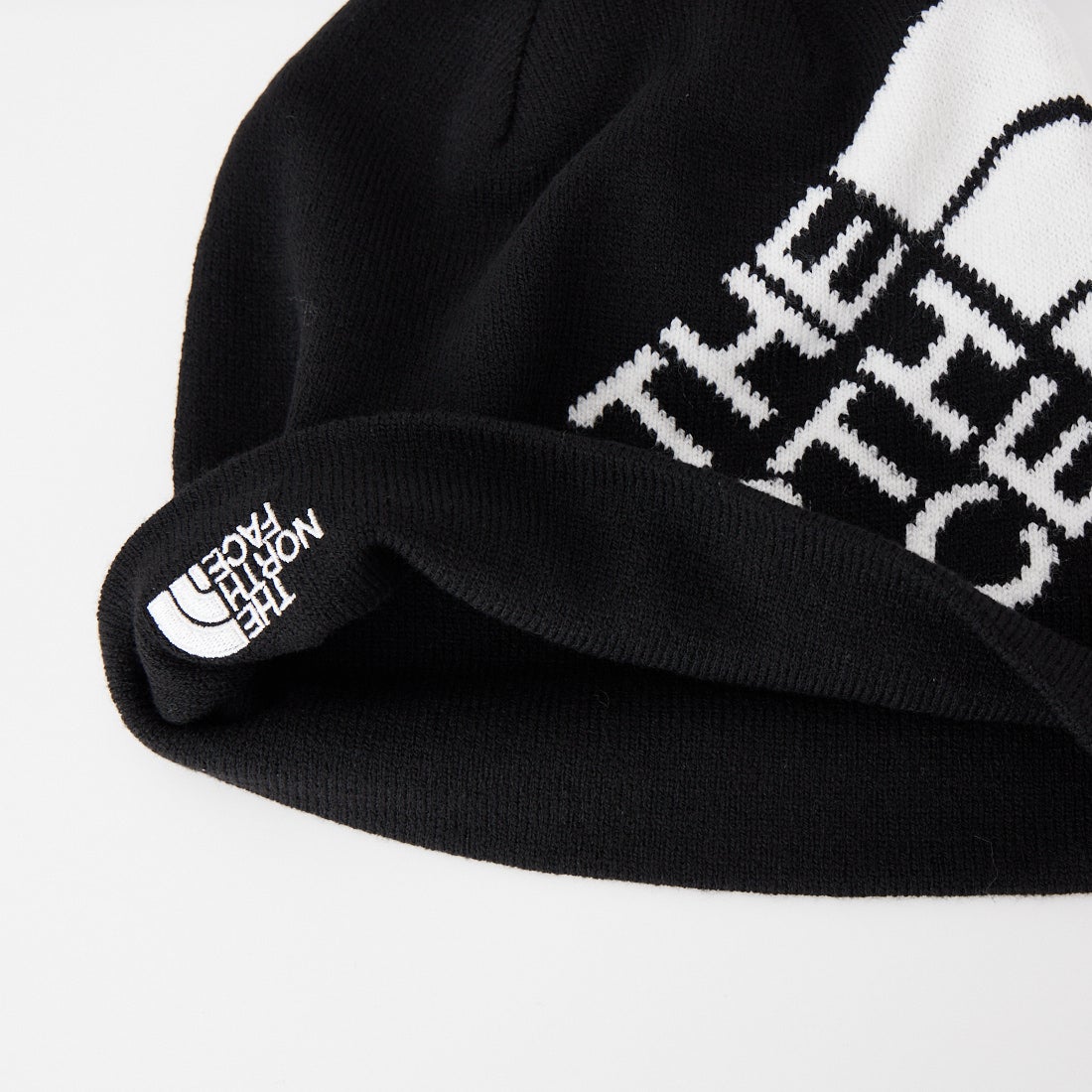 THE NORTH FACE [ザ ノースフェイス] リバーシブルTNFバナービーニー [NN42677] K