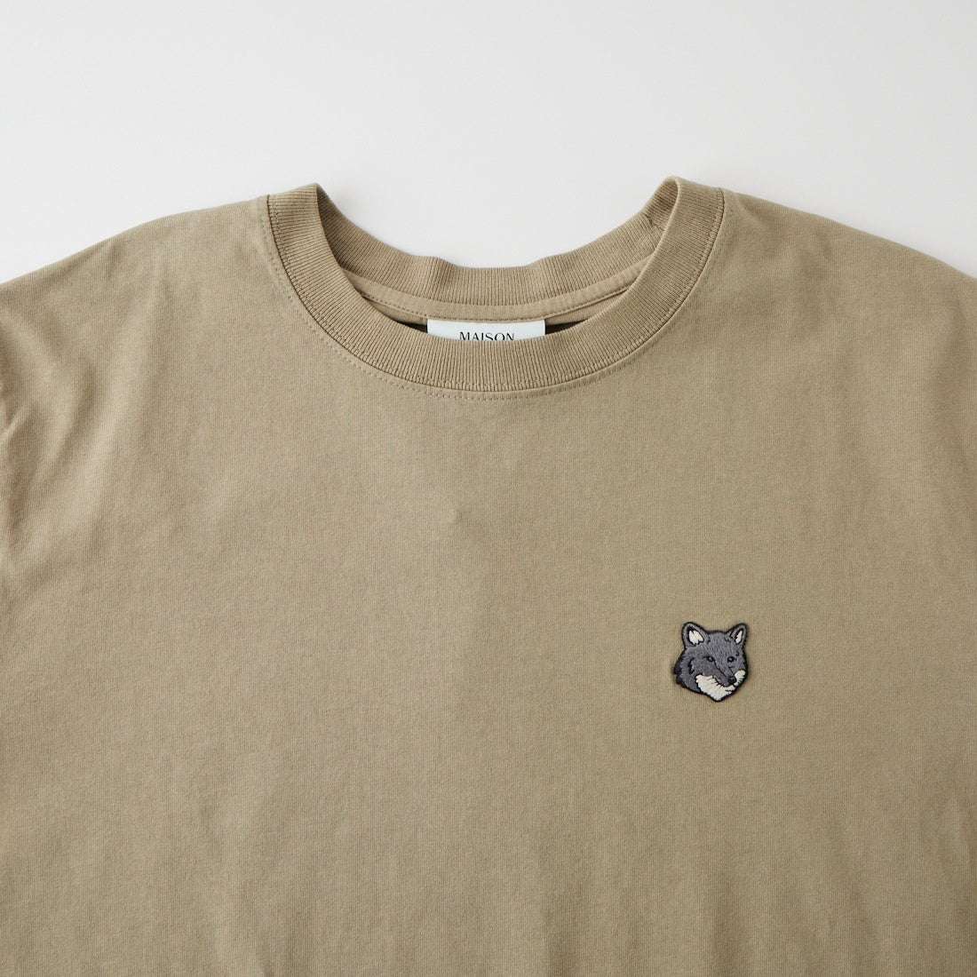 MAISON KITSUNE [メゾン キツネ] フォックスヘッド コンフォートTシャツ [PM00119KJ7025] 0590 SOFT