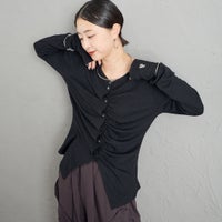 09 BLACK&&モデル身長：150cm 着用サイズ：F&&