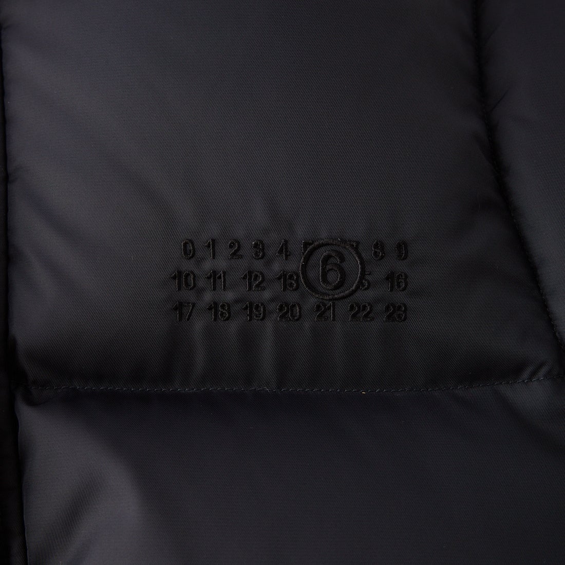 MM6 Maison Margiela [エムエムシックス メゾン マルジェラ] ナイロンパファージャケット [S52AM0370-M36018] 900 BLACK