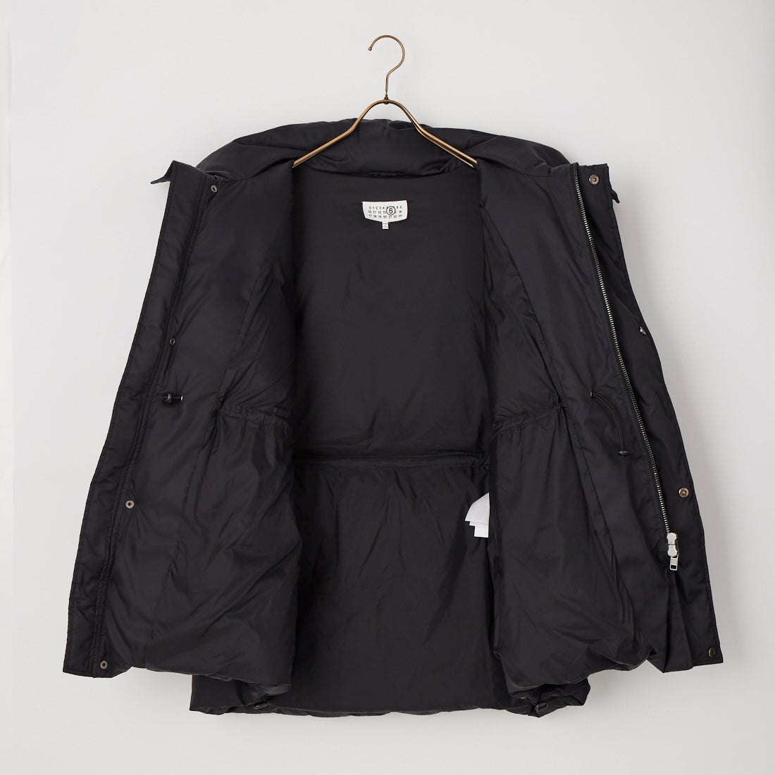 MM6 Maison Margiela [エムエムシックス メゾン マルジェラ] ナイロンパファージャケット [S52AM0370-M36018] 900 BLACK