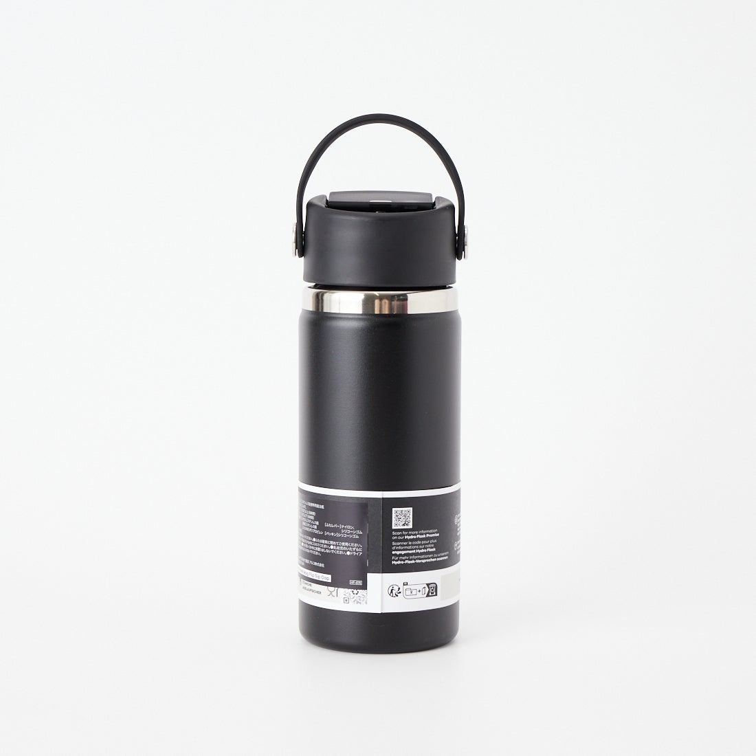 Hydro Flask [ハイドロフラスク] 16oz トラベルマグ フリップシップキャップ [890246] 178 BLACK