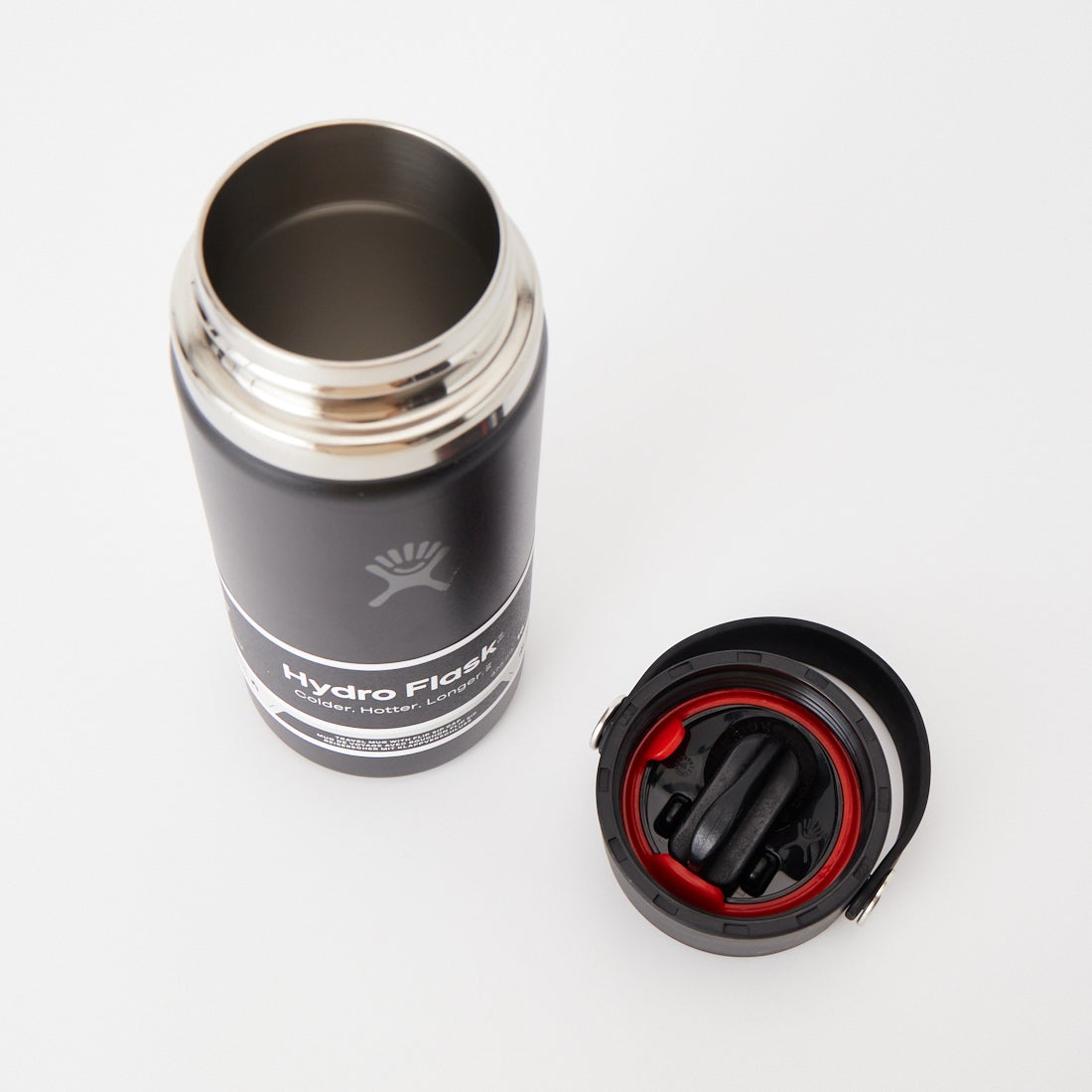 Hydro Flask [ハイドロフラスク] 16oz トラベルマグ フリップシップキャップ [890246] 178 BLACK