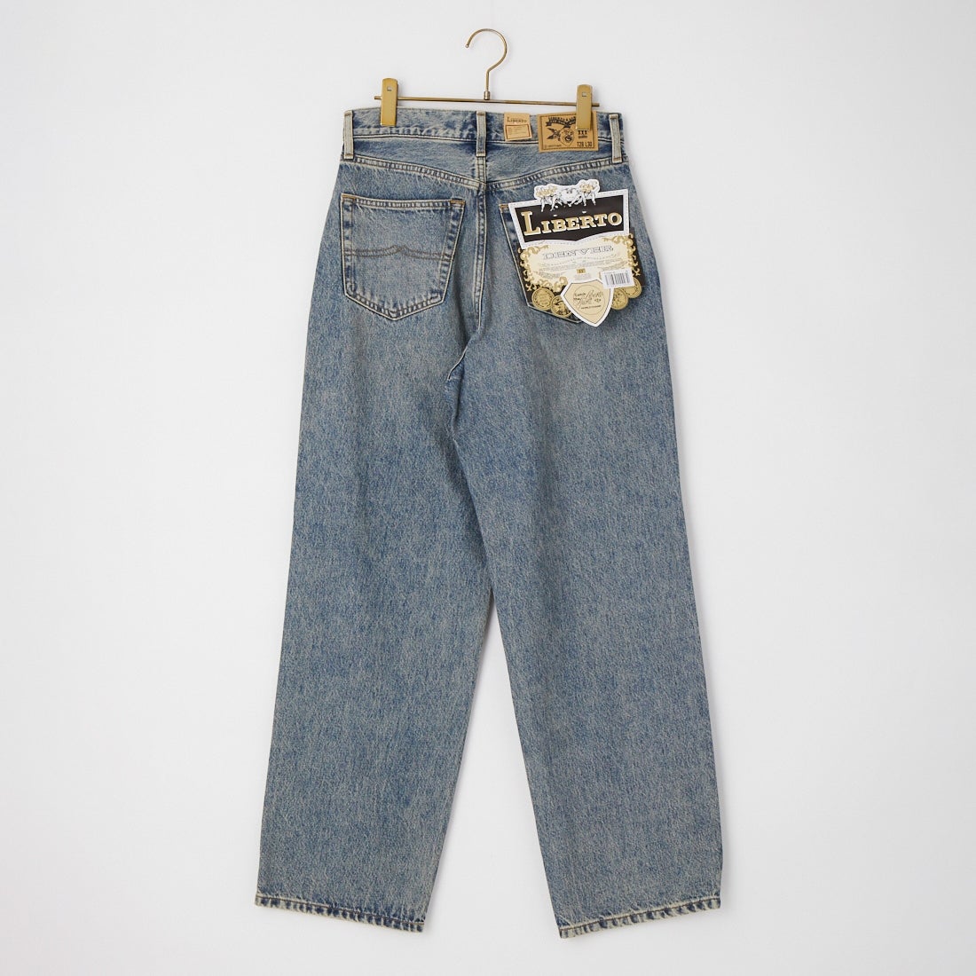 LIBERTO [リベルト] DENVER ワイドデニムパンツ [FL2506] 90 DUSTY F