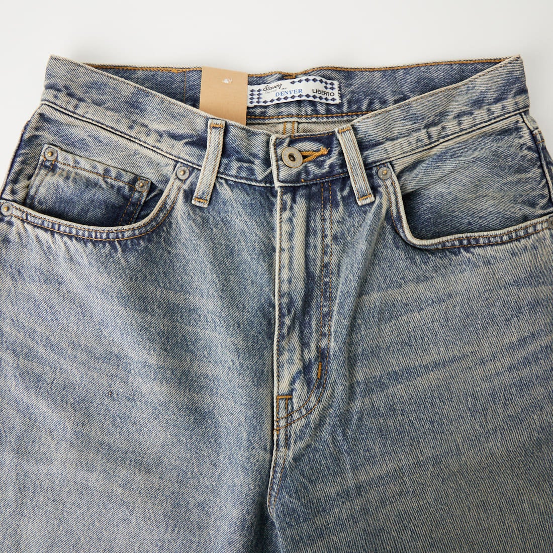 LIBERTO [リベルト] DENVER ワイドデニムパンツ [FL2506] 90 DUSTY F