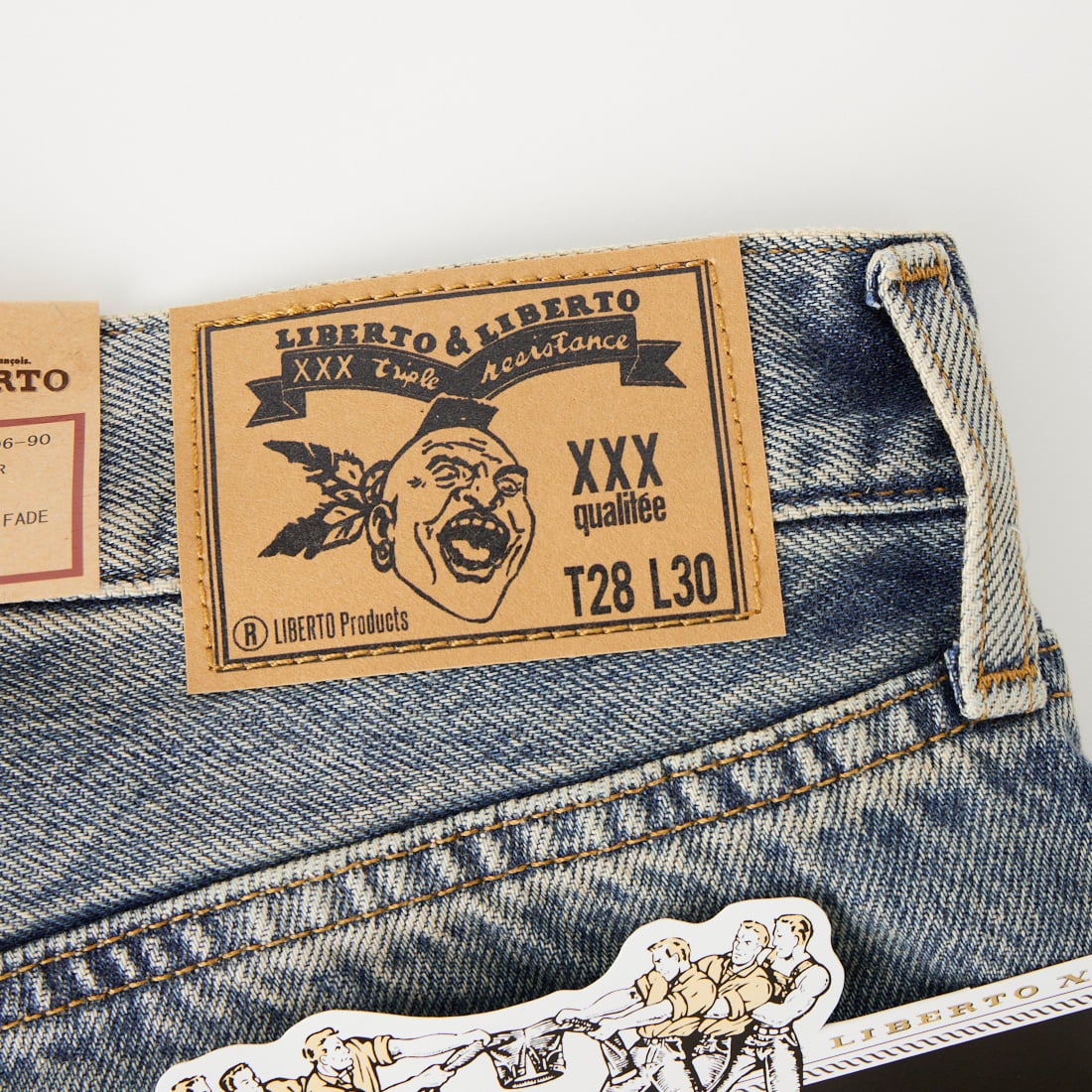 LIBERTO [リベルト] DENVER ワイドデニムパンツ [FL2506] 90 DUSTY F