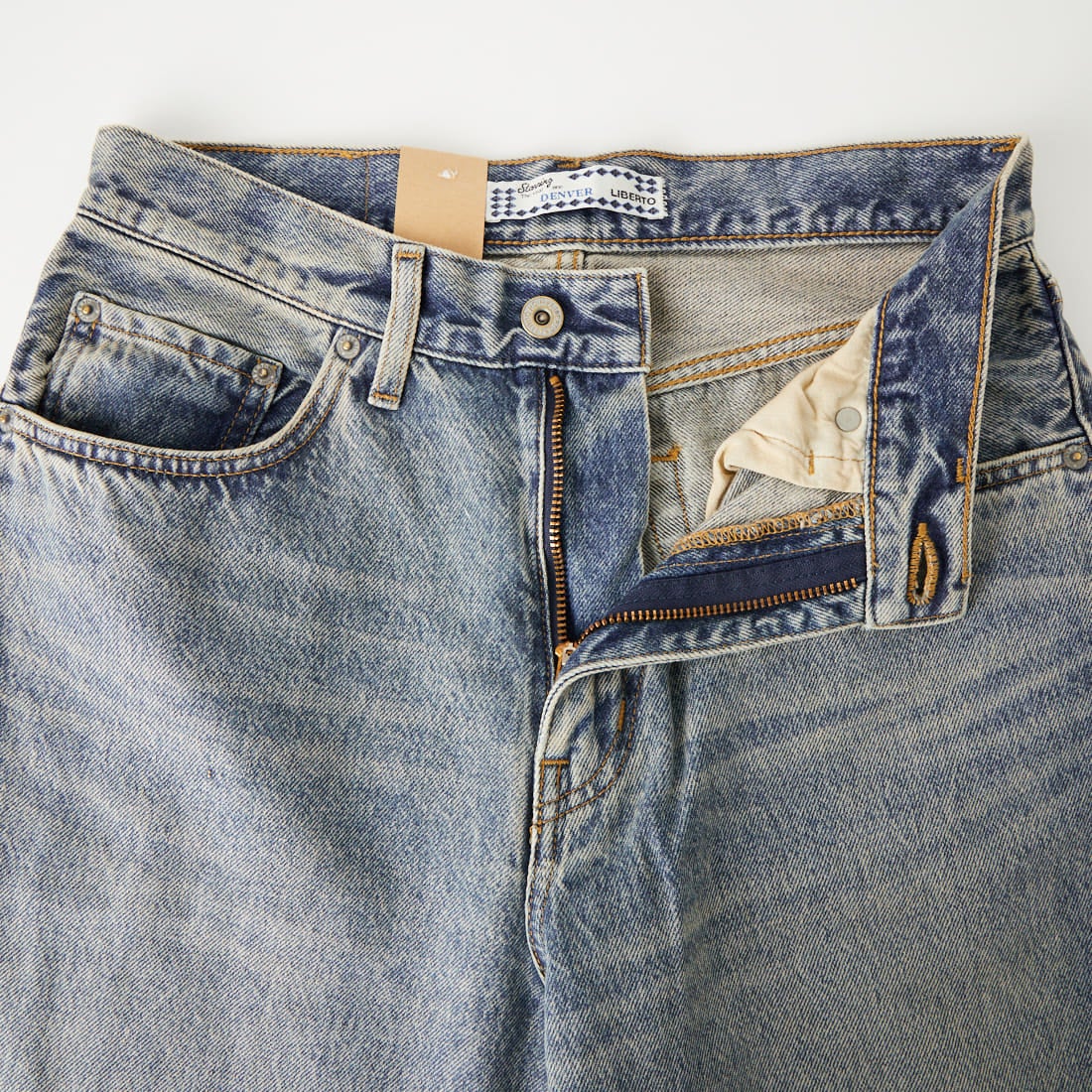 LIBERTO [リベルト] DENVER ワイドデニムパンツ [FL2506] 90 DUSTY F