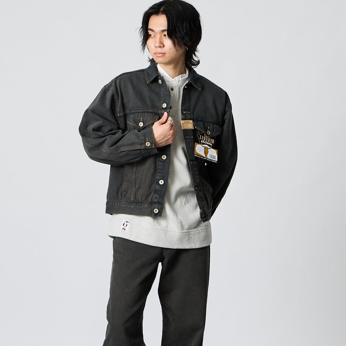 LIBERTO [リベルト] ARIZONAジャケット [FL2550] 176 DOUBLE &&モデル身長：177cm 着用サイズ：M&&