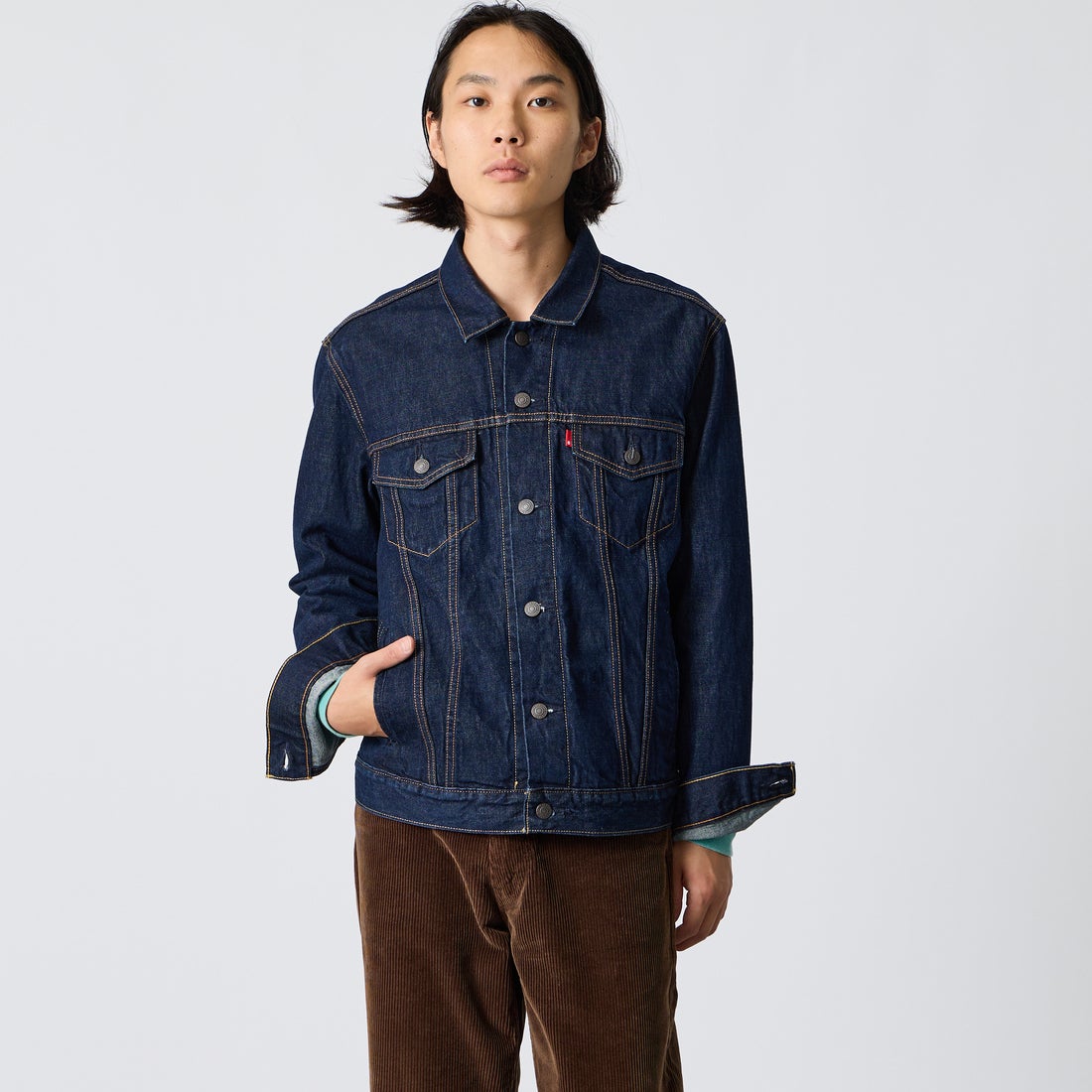 91 WASH IT&&モデル身長：175cm 着用サイズ：M&&