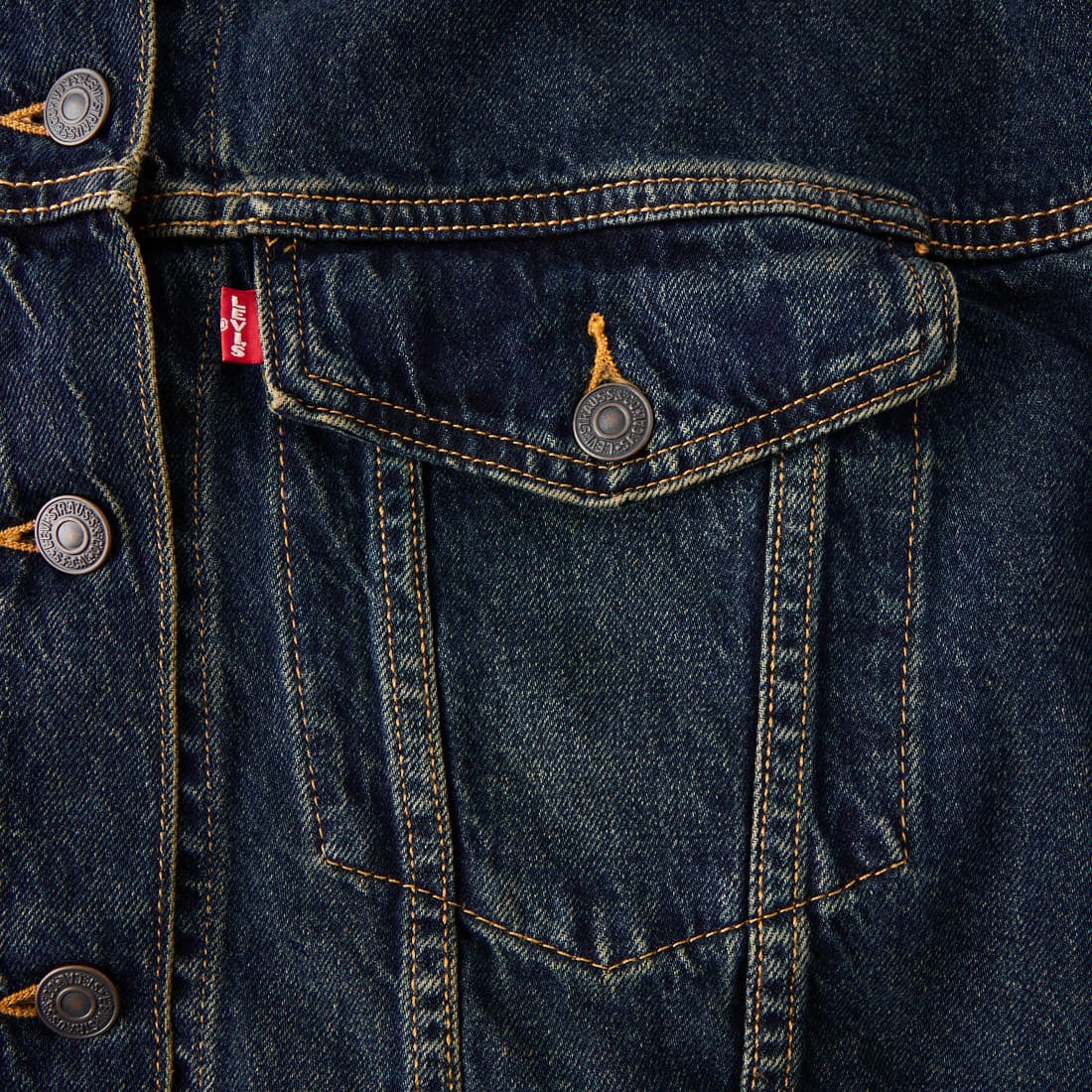 LEVI'S [リーバイス] ルーズクロップド トラッカージャケット [0089L-00] 07 HIGH VI