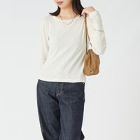 61 IVORY&&モデル身長：162cm 着用サイズ：F&&