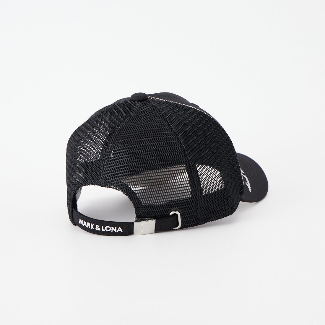 MARK & LONA [マークアンドロナ] クローム スカル メッシュ キャップ [MLF-26C-FC08] BLACK