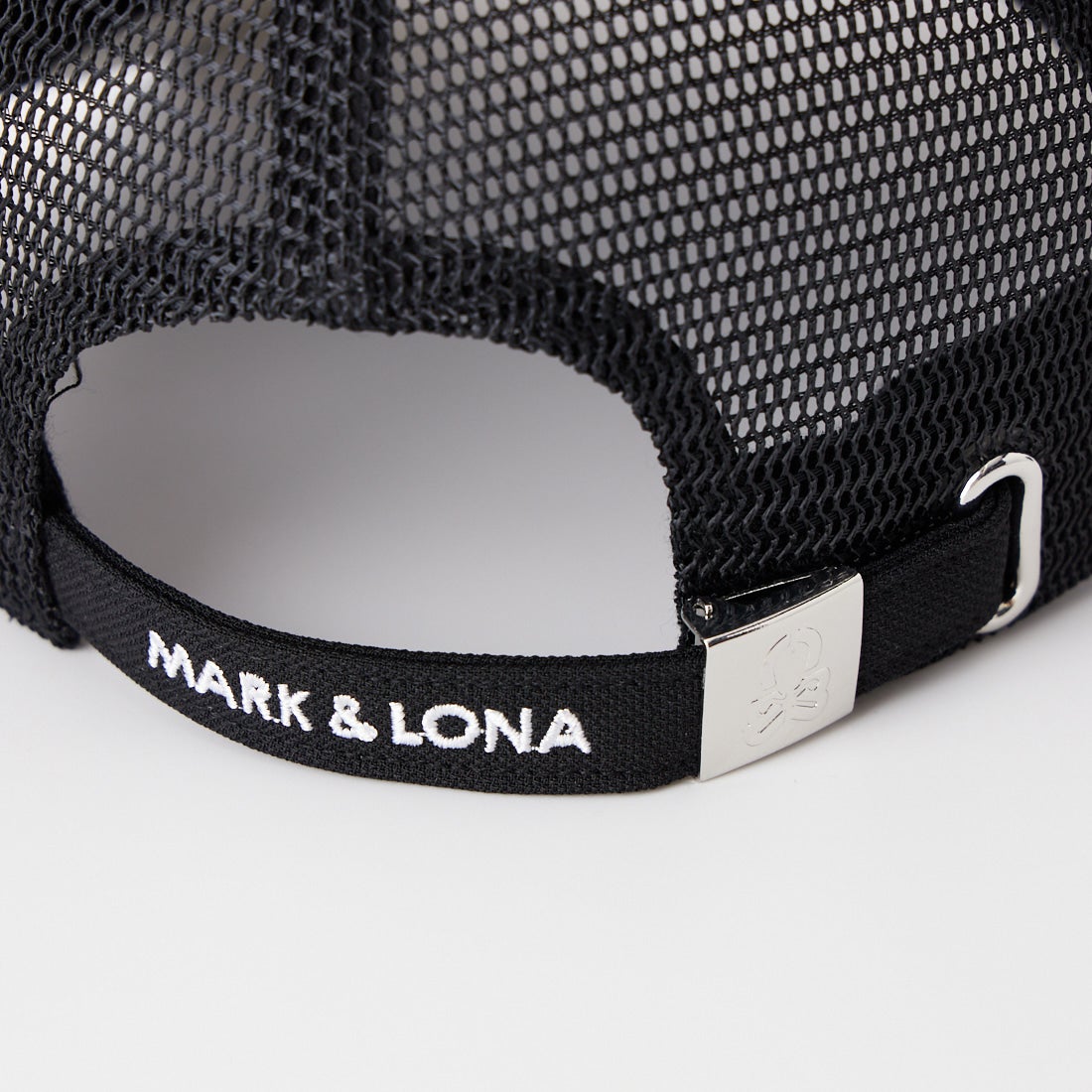 MARK & LONA [マークアンドロナ] クローム スカル メッシュ キャップ [MLF-26C-FC08] BLACK