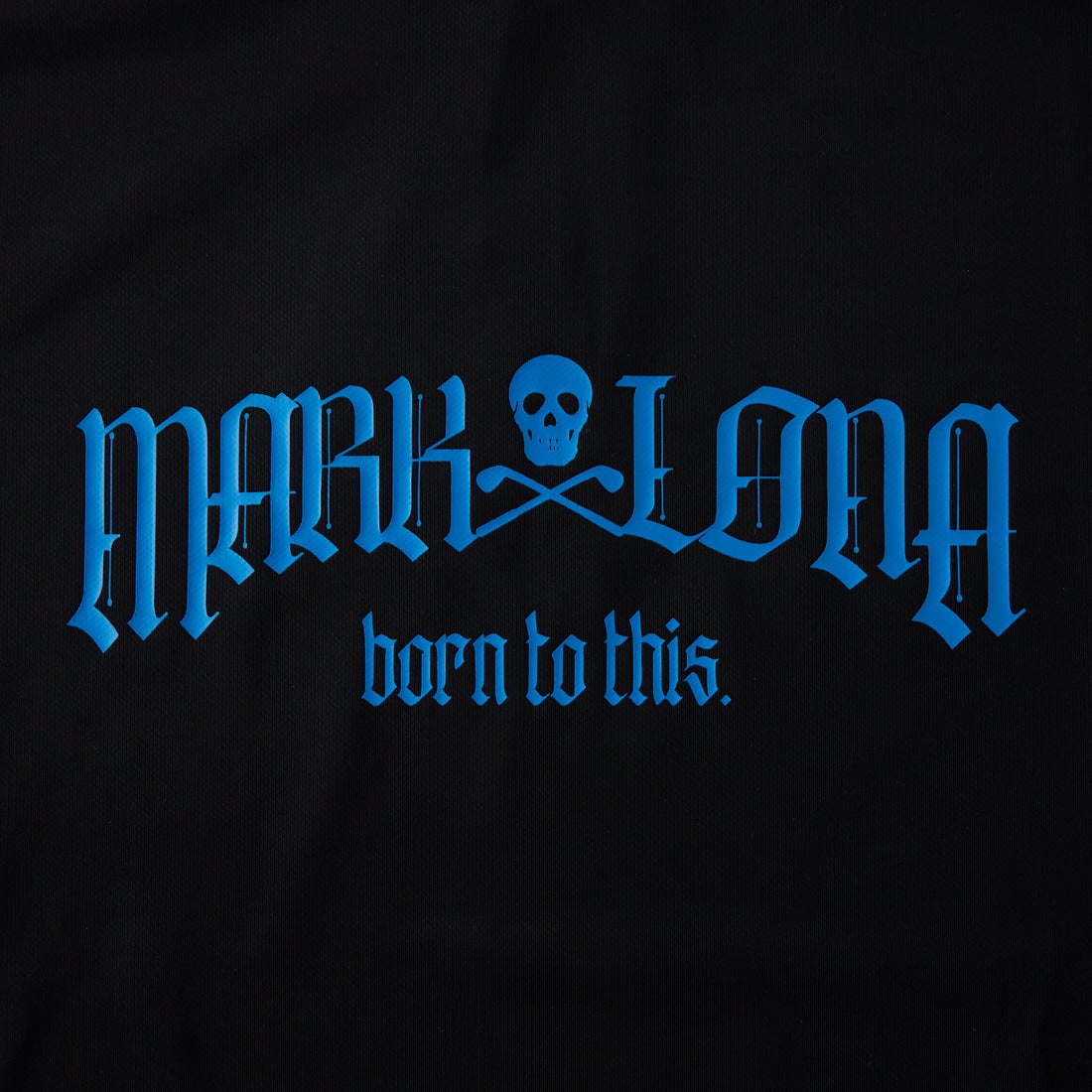 MARK & LONA [マークアンドロナ] フラクチャー スムース モックネック [MLM-26C-AU02] BLACK