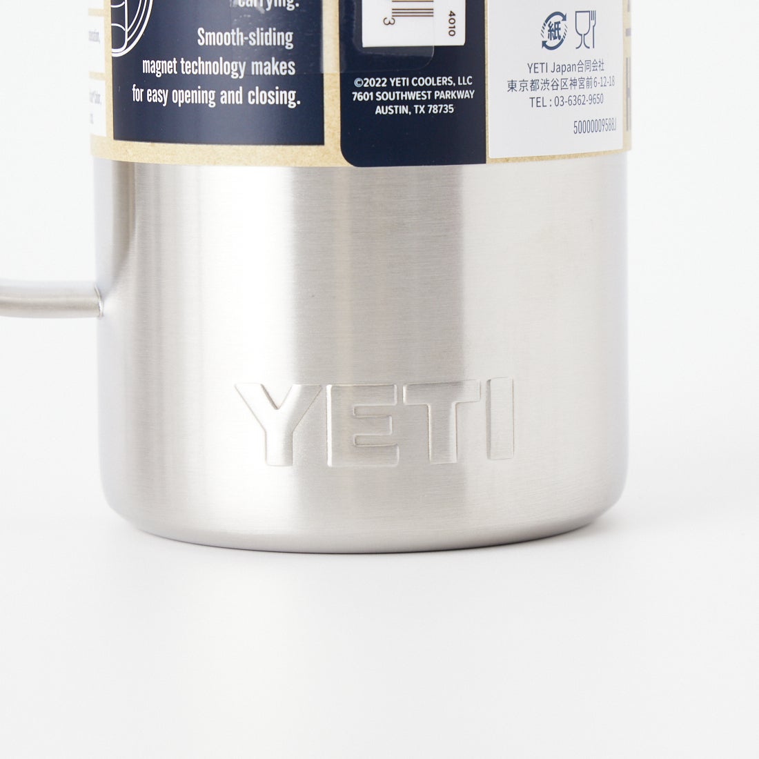 YETI [イエティ] RAMBLER/ランブラー 24oz(710ml) マグ [MAGSLIDER-MUG-WITH] ｽﾃﾝﾚｽ