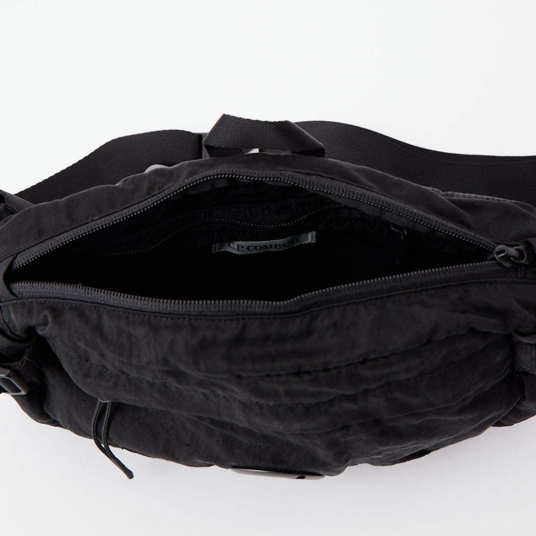 C.P.COMPANY [シーピーカンパニー] ナイロンB レンズ ウエストバッグ [RCCMAC734A] 999 BLACK