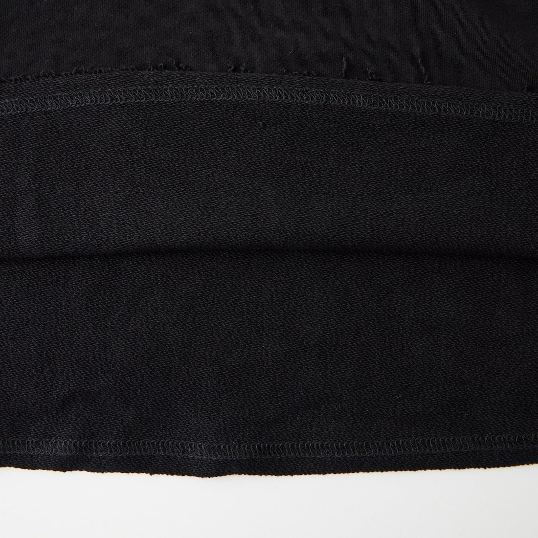 TenuE [テニュイ] スキッパーカラー スウェットプルオーバー [26040213] BLACK