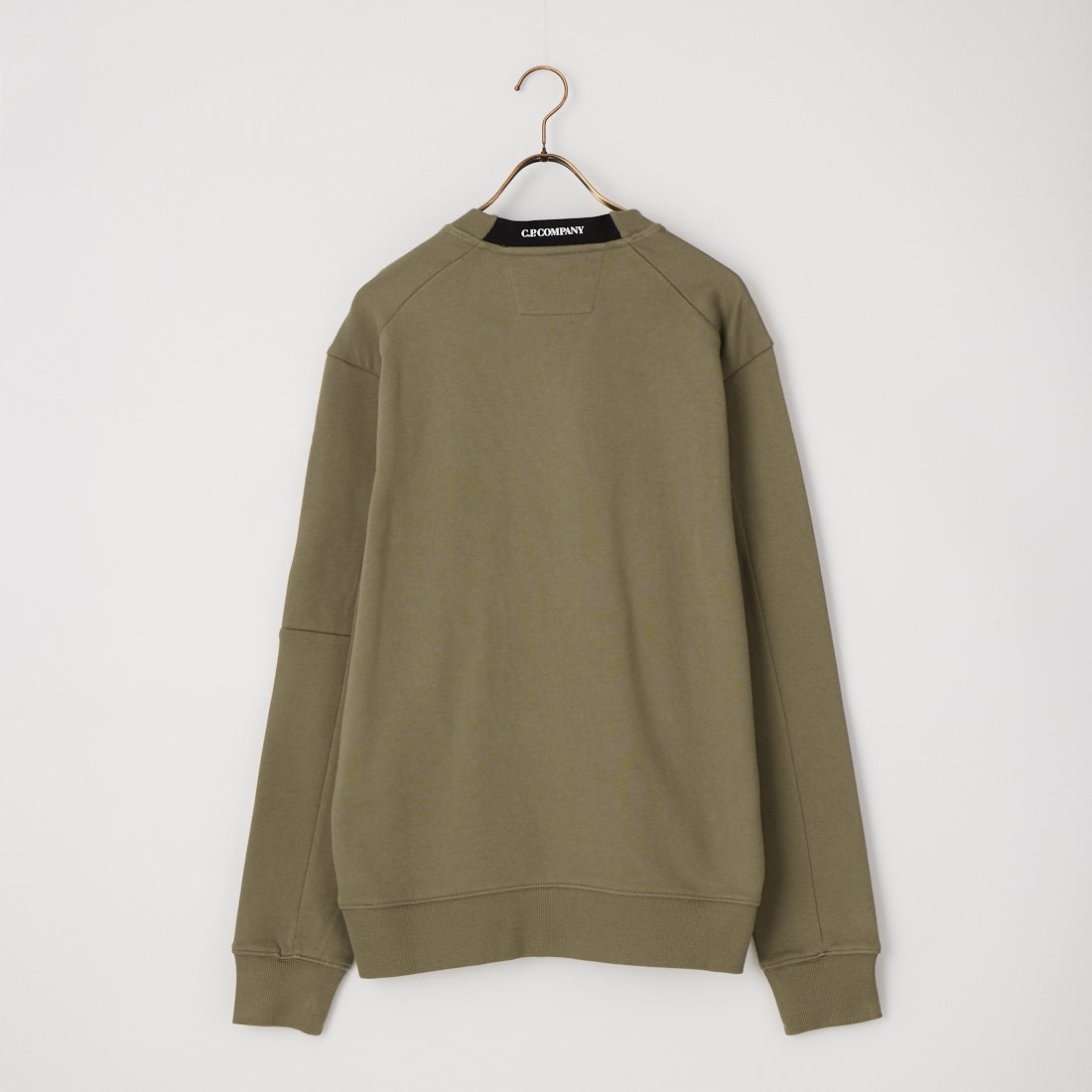 C.P.COMPANY [シーピーカンパニー] 起毛フリース レンズ クルーネックスウェットシャツ [21CMSS713A] 356 FALLEN