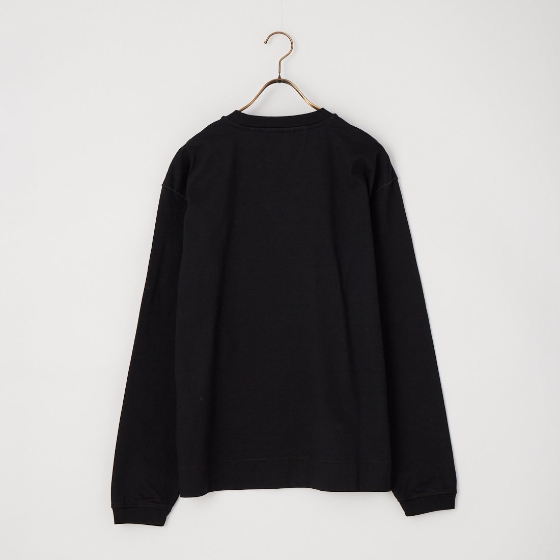 C.P.COMPANY [シーピーカンパニー] 30/2 シルケット天竺 ツイスト レンズTシャツ [21CMTS100A] 999 BLACK