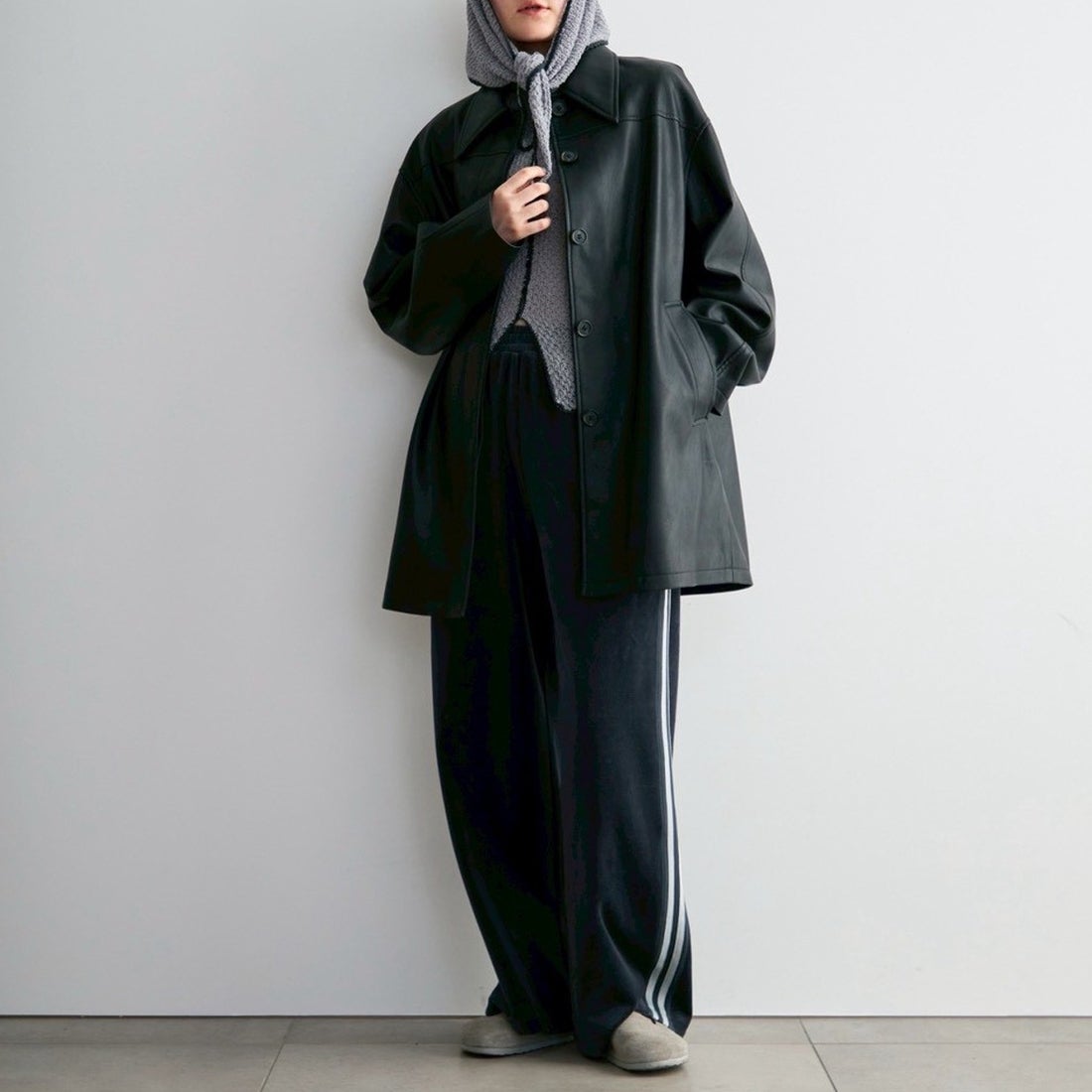 anuke [アンヌーク] ベロアタックパンツ [62620704] C/GRY