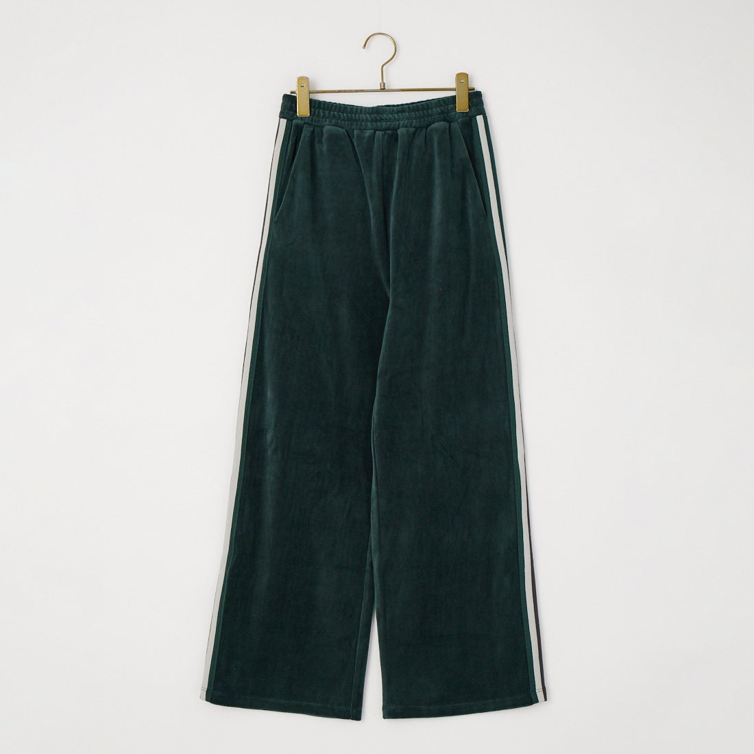 anuke [アンヌーク] ベロアタックパンツ [62620704] C/GRY