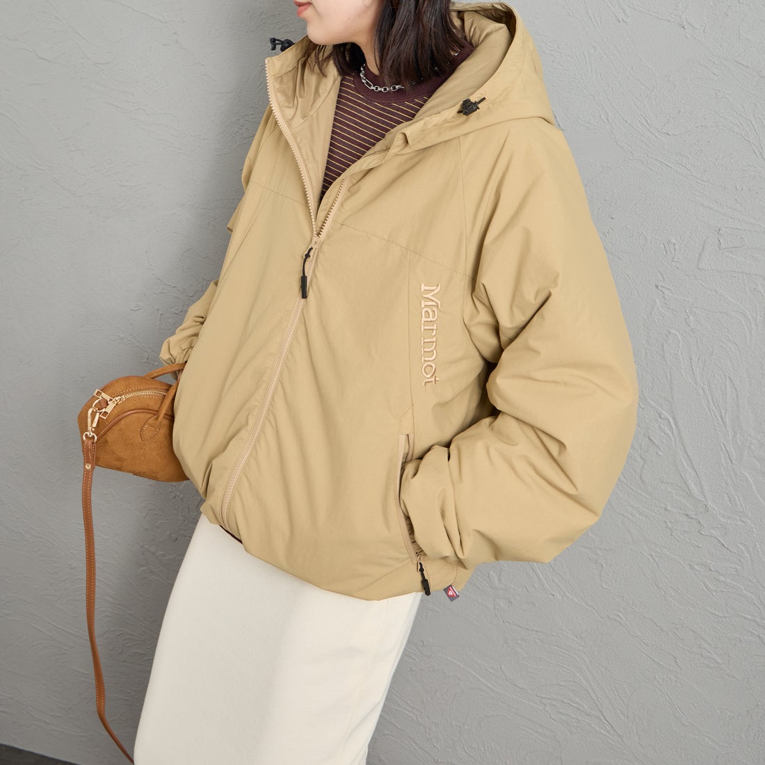 BEIGE&&モデル身長：160cm 着用サイズ：S&&