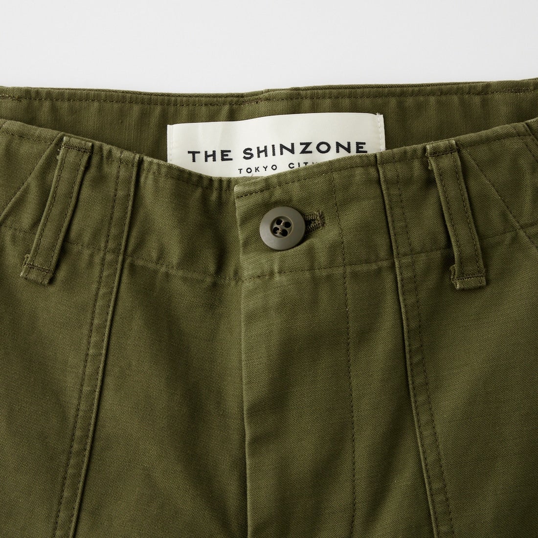 THE SHINZONE [ザ シンゾーン] ストレート ベイカーパンツ [26AMSPA01] 62 KHAKI
