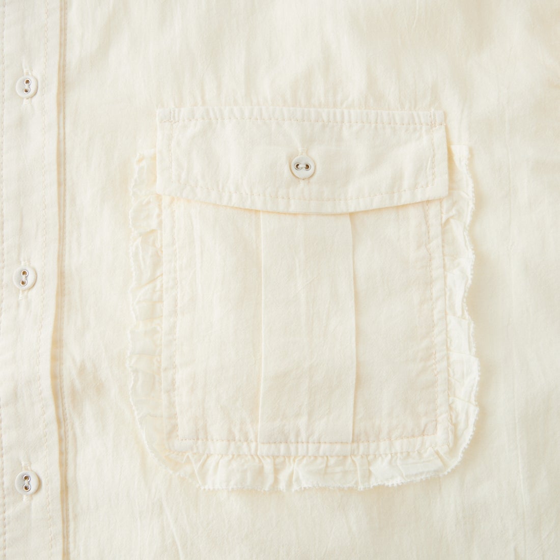 tumugu: [ツムグ] ふわふわコットン チュニックシャツ [TB26302] 06 KINARI