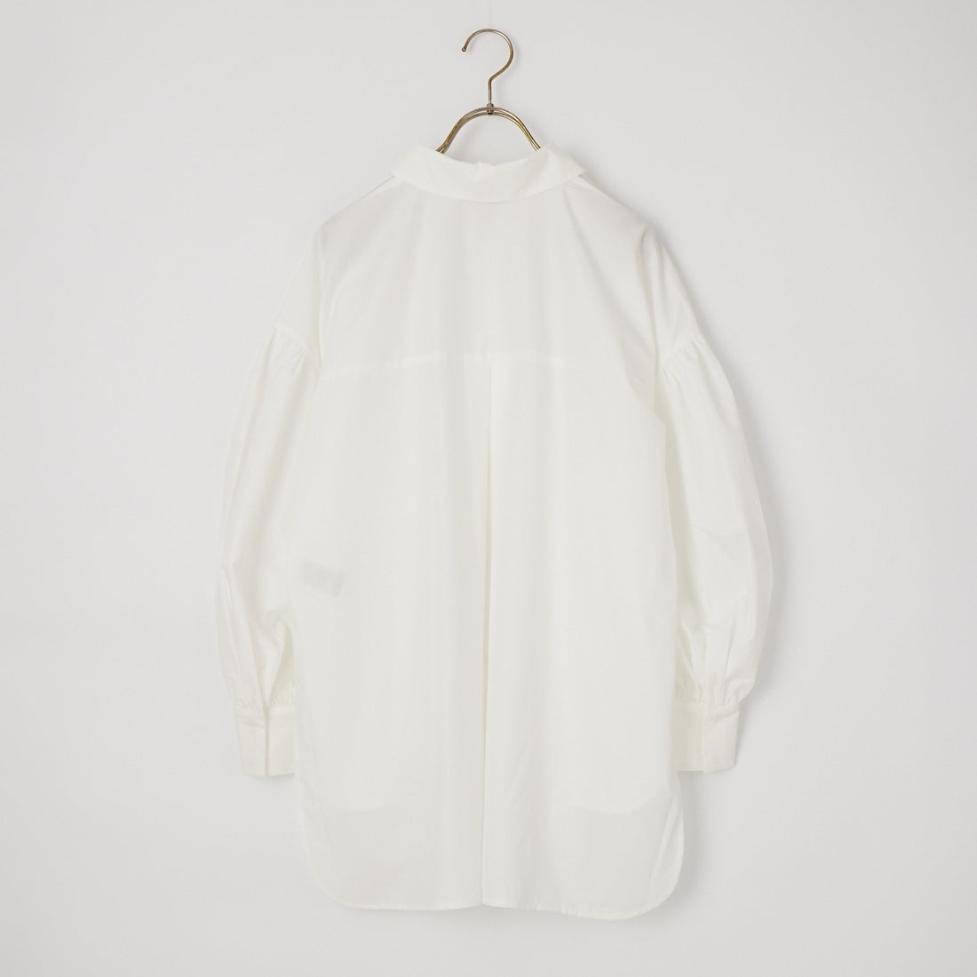 TORRAZZO DONNA [トラッゾドンナ] ビジューギャザーブラウス [6269-513] 05 WHITE