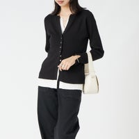 19 BLACK&&モデル身長：162cm 着用サイズ：F&&