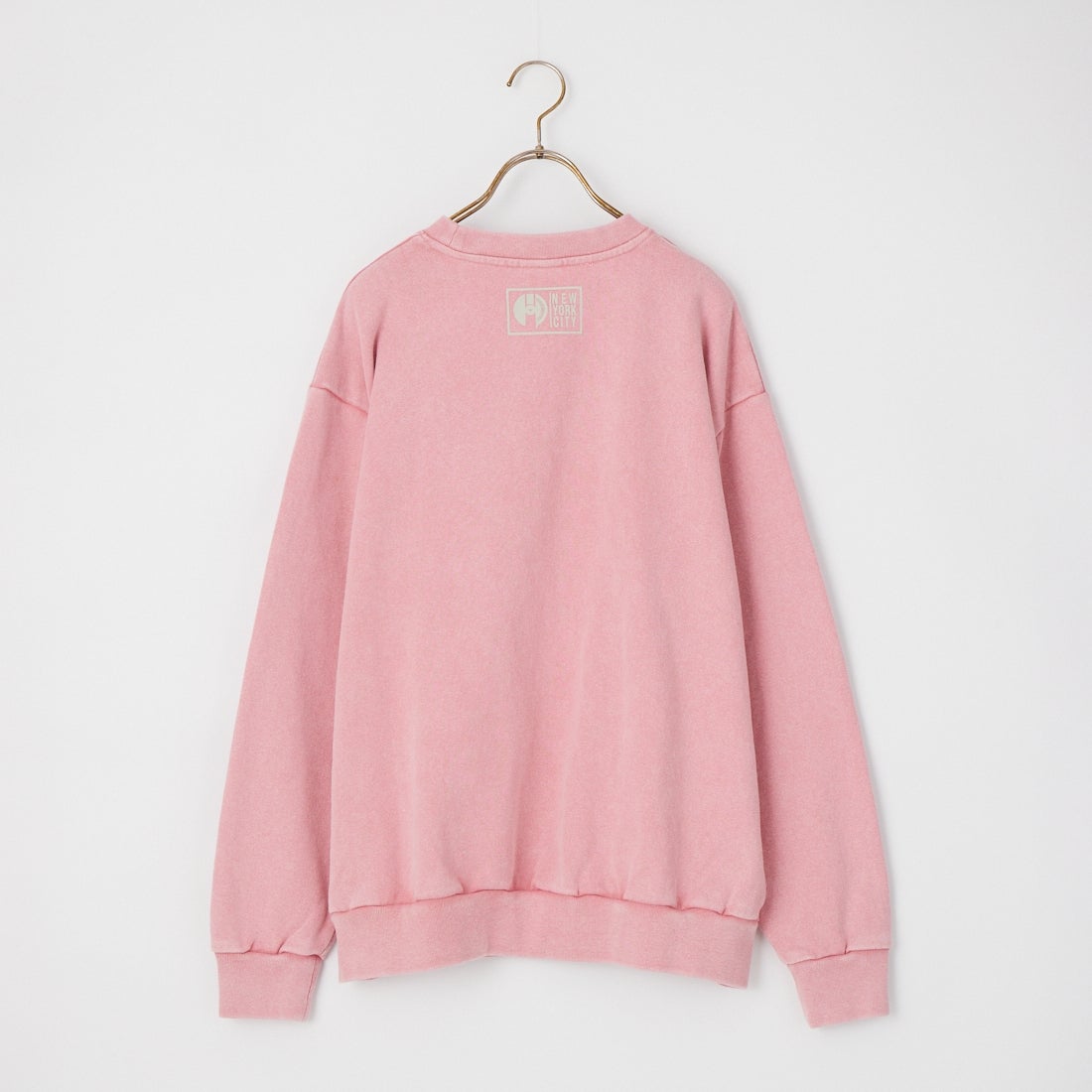 MANHATTAN PORTAGE [マンハッタンポーテージ] ロゴプリント クルーネックスウェット [26FW-MP-M651] PINK