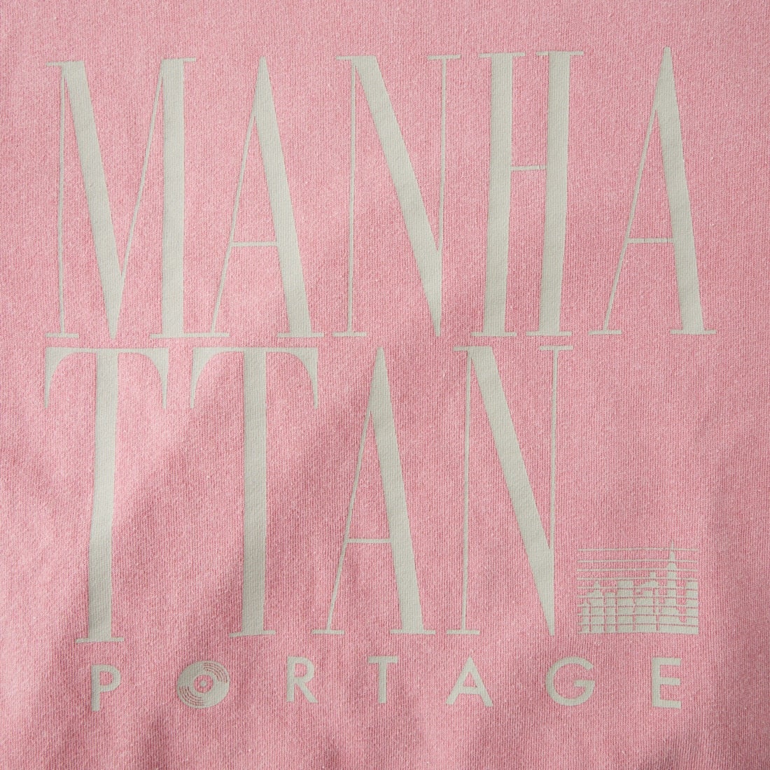 MANHATTAN PORTAGE [マンハッタンポーテージ] ロゴプリント クルーネックスウェット [26FW-MP-M651] PINK