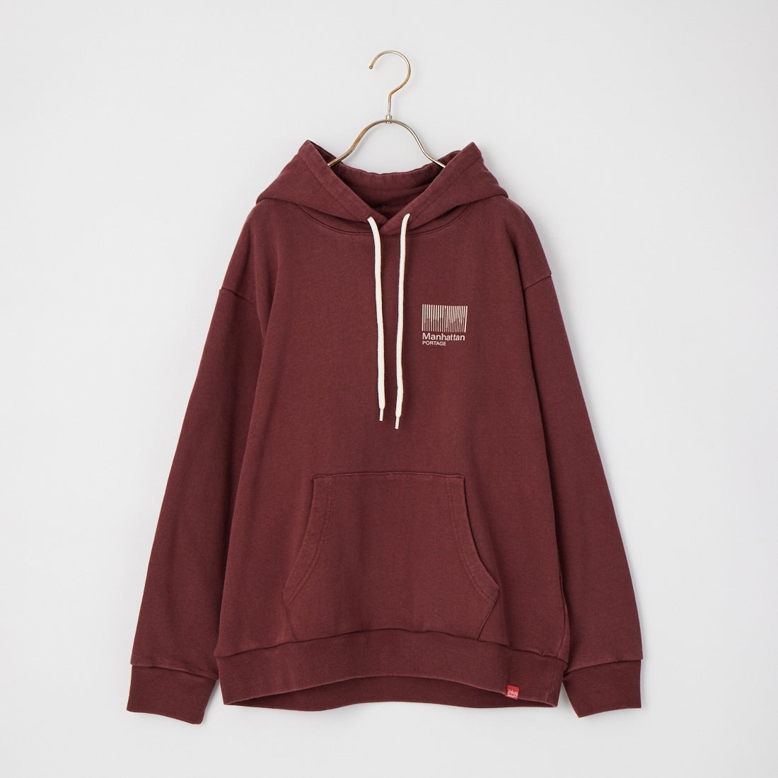 MANHATTAN PORTAGE [マンハッタンポーテージ] バックプリント スウェットパーカー [26FW-MP-M654] WINE