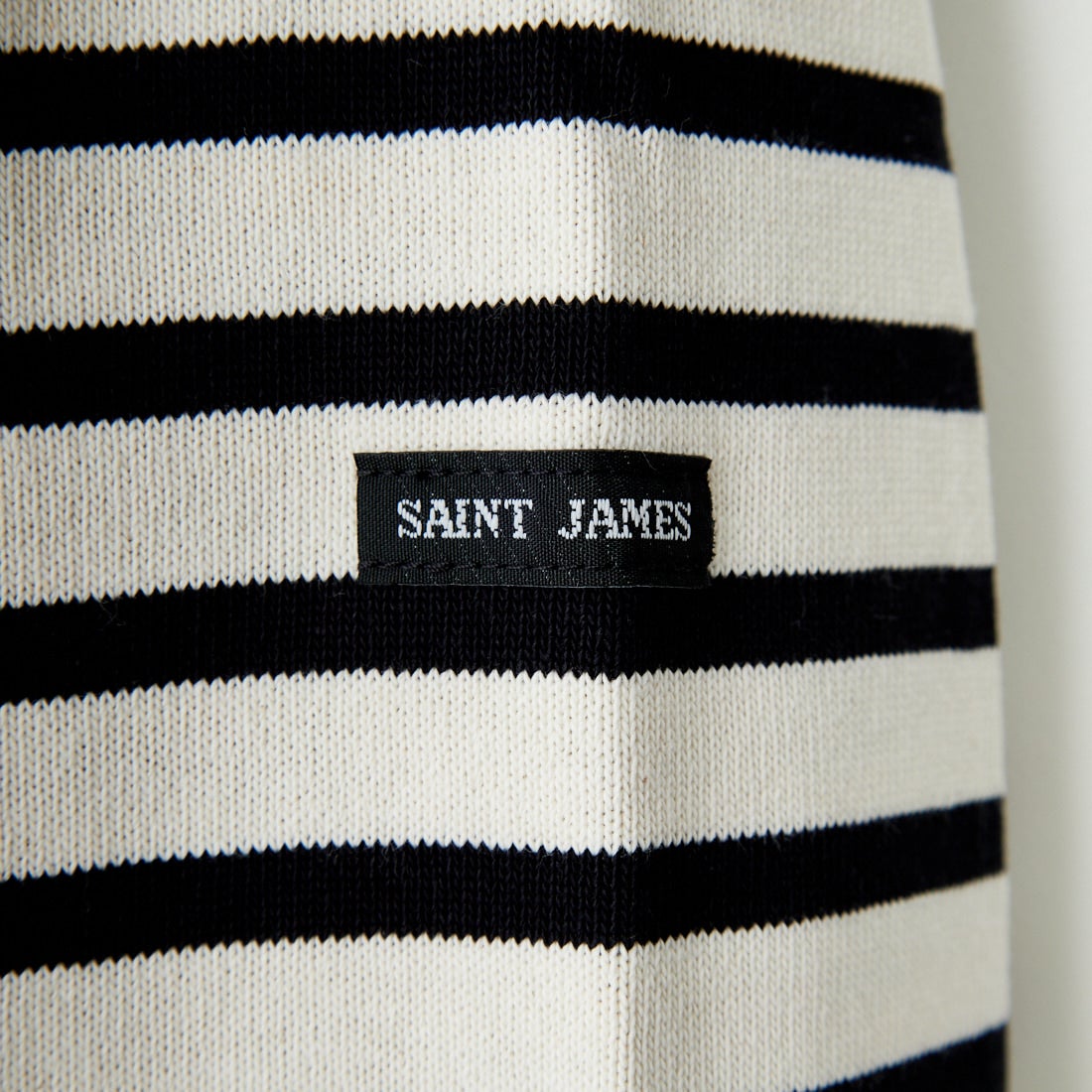 ST.JAMES [セントジェームス] バスクボーダーロングスリーブTシャツ [OUESSANT-RA] ECR/NOI