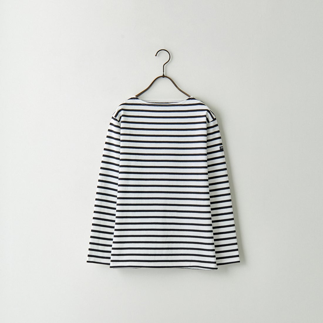 ST.JAMES [セントジェームス] バスクボーダーロングスリーブTシャツ [OUESSANT-RA] NEI/NOI