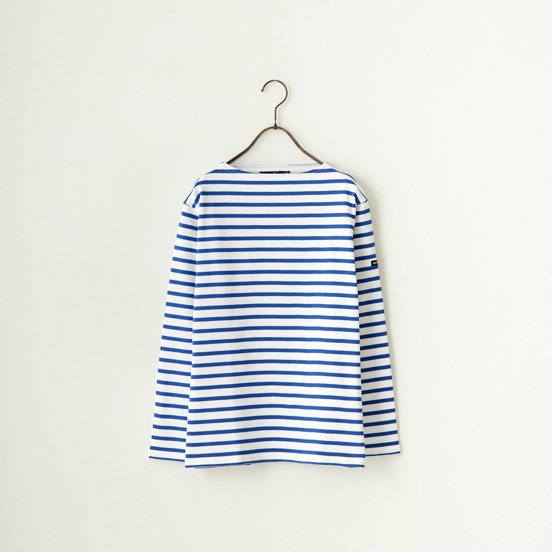 ST.JAMES [セントジェームス] バスクボーダーロングスリーブTシャツ [OUESSANT] NEI/GIT