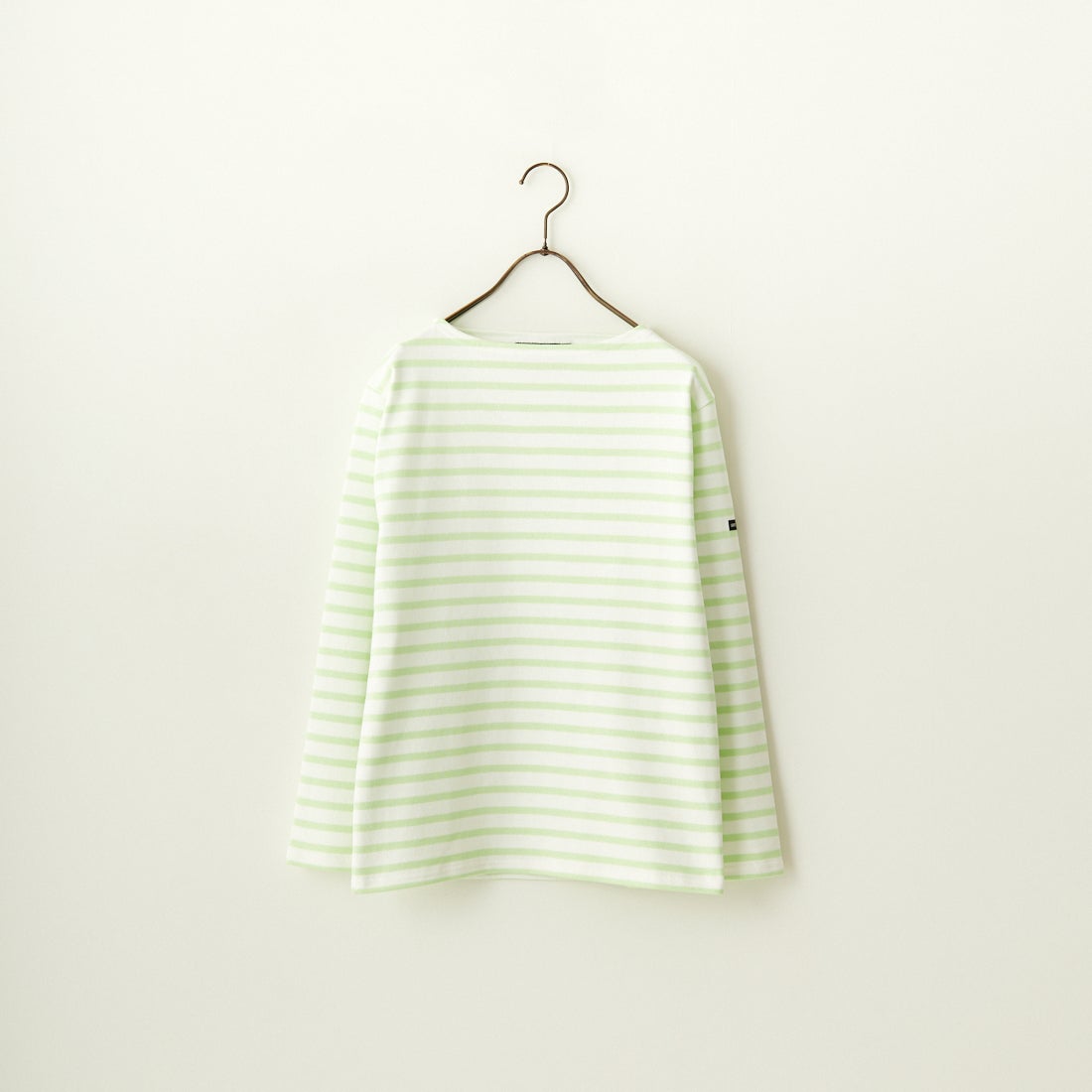 ST.JAMES [セントジェームス] バスクボーダーロングスリーブTシャツ [OUESSANT] NEI/PLU