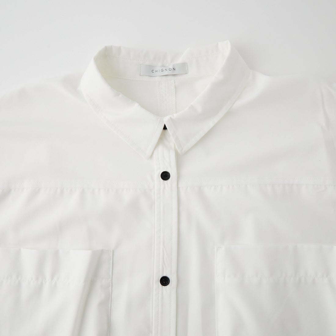 CHIGNON [シニヨン] ドルマンチュニックシャツ [1764-036KK] O/WHITE